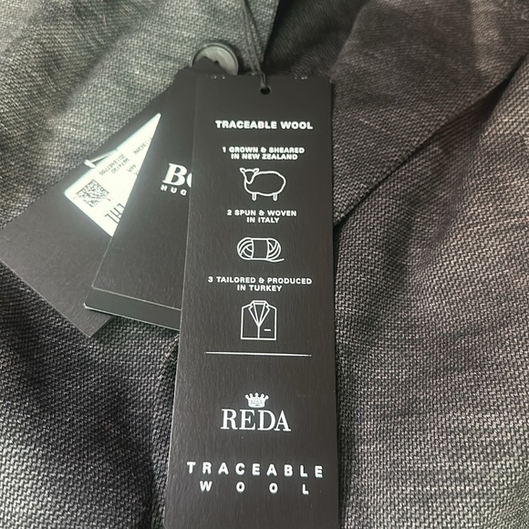 Boss Hugo Boss Slim FIT JACKET IN MICRO-PATTERNED STRETCH JERSEY 44R - Picture 13 of 17